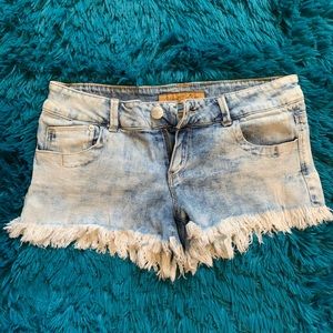 Celebrity Pink Denim Shorts